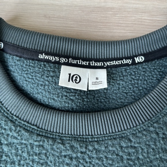 Tentree Ecoloft fleece crew neck sweater - Picture 2 of 3